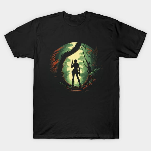 The Tomb Raider T-Shirt by DesignedbyWizards